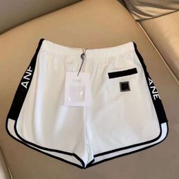 Dames shorts designer broek damesbrief afdruk wijd been stammen geborduurd hoge taille sport hot pants