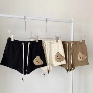 Shorts pour femmes Fashion Style Bottom Street Wears Loose Lady Bottoms Bear motif de broderie