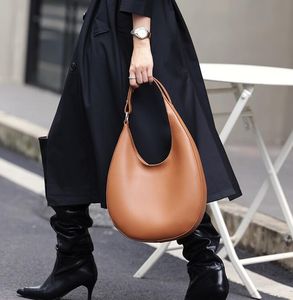 Dames schoudertas ontwerper echte lederen halve maan tas hoogwaardige messenger luxe crossbody onderarm tas klassiekers tote handtassen bakken