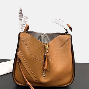 Vrouwen schoudertas lychee graan koehide tas tas draagtas ontwerper handtas echt lederen hoogwaardige interne pocket verwijderbare riem topkwaliteit