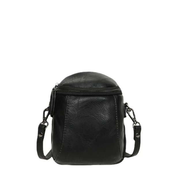 Bolsos de hombro para mujer, bolsos de moda con cremallera para mujer, bolsos de cuero genuino de gran capacidad, bolsos cruzados para mujer, monedero para teléfono