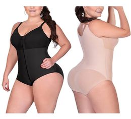 Vrouwen slanke push -up bodysuit sexy lingerie open crotch taille kont lifter shapewear corrigerende ps maat 6xl dropshipping 2020 y2007067173193