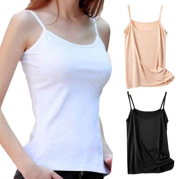 Camisoles TanksWomen Sling Gilet D'été Filles Sexy Sangle Cato Récolte Hauts Femmes Mouwloos Sport Yoga Fitness Base Gilet Dunne