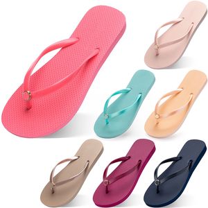 Dames slippers mode flip flops strand hotel indoor slipper triple zwart roze witte citroen groen grijs blauw damesschoenen achtentwintig