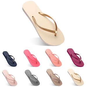 Dames slippers mode flip flops strand hotel indoor slipper triple zwart roze witte citroen groen grijze marine dames schoenen veertig