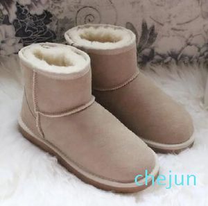 Botas de nieve para mujer, botas de invierno para mantener el calor, botas de nieve a la moda para mujer, transbordo gratuito con bolsa para polvo de tarjeta