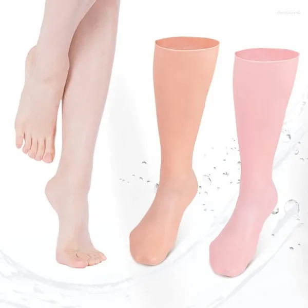 Chaussettes pour femmes, 1 paire, soins des pieds, Gel de Silicone hydratant, protecteur de la peau des pieds, Anti-fissuration, Spa, usage domestique