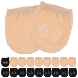 Chaussettes de femmes 10 paires pour demi-orteil de la pomme de vedette des femmes