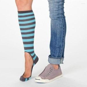 Vrouwen sokken 1Pair Compressies Sockings unisex spataderen elastische druk onzichtbare kousen slaapvoeten ader behandeling