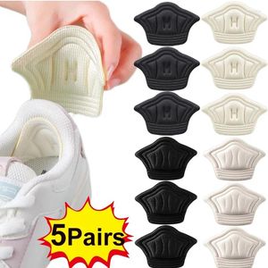 Chaussettes pour femmes, 2 à 10 pièces, coussinets de talon de pied, chaussures de sport, anti-usure réglables, Inserts de pieds, semelles intérieures autocollantes de protection