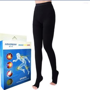 Vrouwensokken 23-32 mmHg Druk panty preventie Vatie Elastische heup Lifting been Verpleegkundigen Spring herfst S M L XL XXL