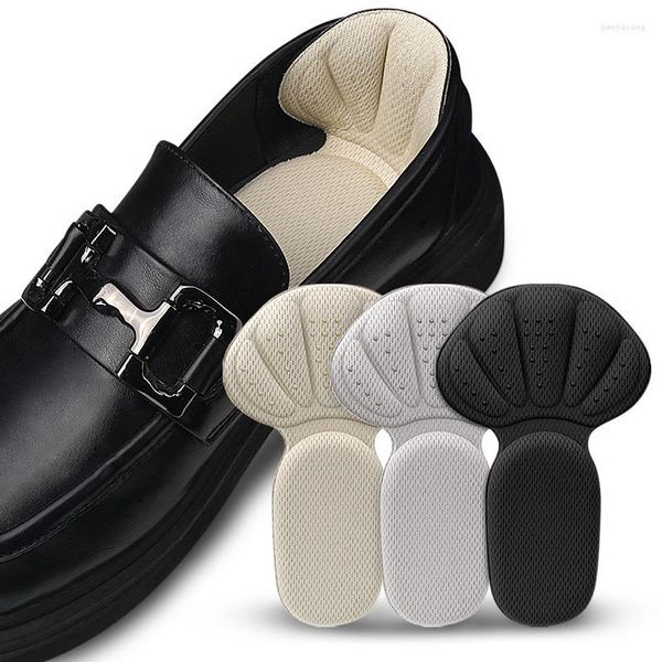 Calcetines de mujer, 2 uds., plantillas de tacón en forma de T para zapatos, almohadilla de pie para mujer, zapatos deportivos, plantilla protectora ajustable antidesgaste para pies