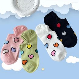 Dames sokken 4/8 paren modeboot mooie meid katoenen enkel schattige vrouwelijke laag gesneden ondiepe mond kort