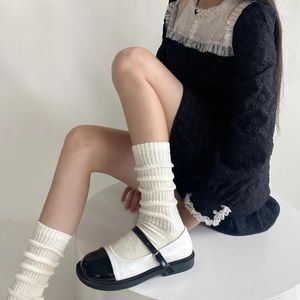 Femmes chaussettes automne tricot hivern