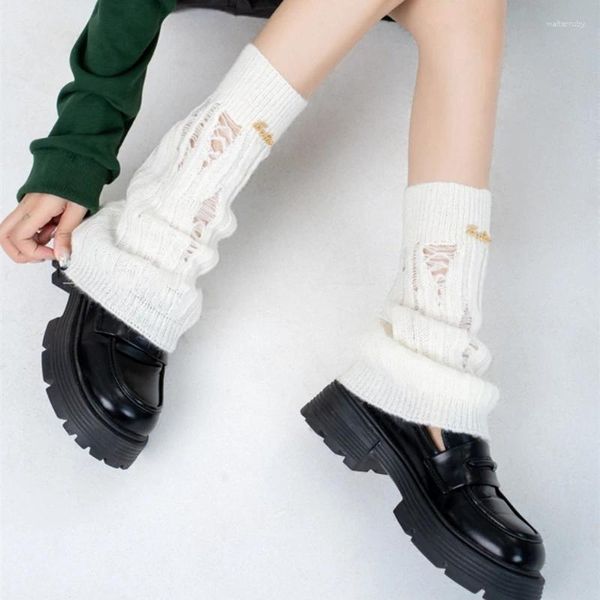 Calcetines de mujer Ballet con cordones Lolitas Mangas acampanadas Y2K Otoño Invierno Bota