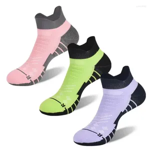 Chaussettes pour femmes Bouchable compression bas de basket-ball Sports à cyclisme Moisture Mévoyage du tube élastique High Elastic