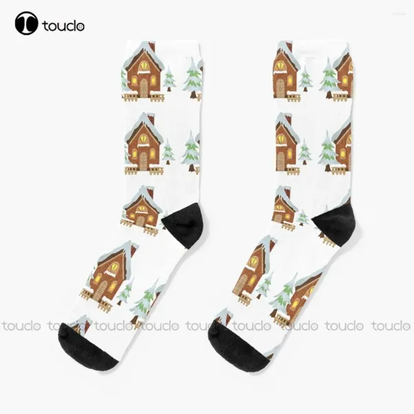 Collection de chaussettes de femmes de chariots de Noël laids pour vous guider à travers de nombreuses saisons de vacances, l'hiver pour les hommes coutumes