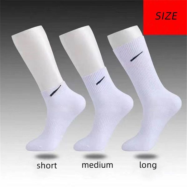 Calcetines de mujer para hombres calcetín de diseñador para mujer deportes de lujo clásico algodón socken meias transpirable les chaussettes negro blanco baloncesto fútbol calcetines calzini