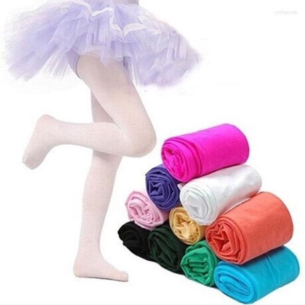 Calcetines de mujer de alta elasticidad pantimedias de terciopelo para niñas de ballet primavera y verano danza de Color caramelo al por mayor