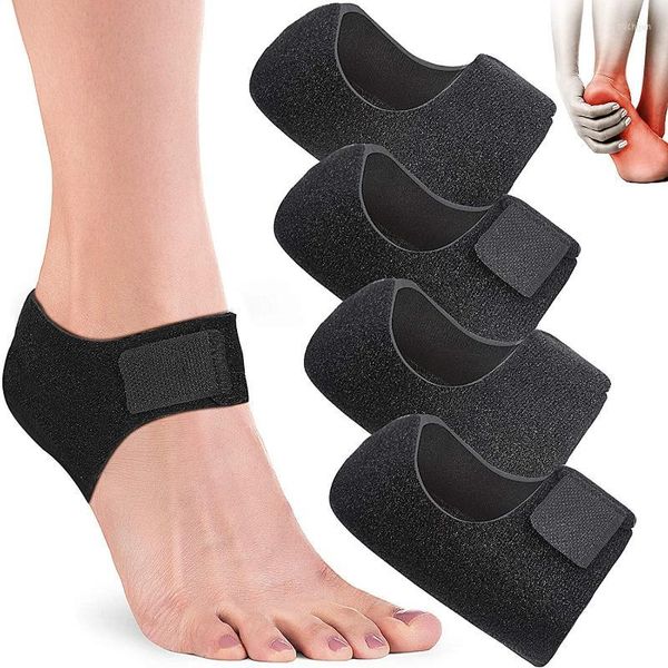 Femmes chaussettes bonneterie talon coussins protecteurs fasciite plantaire coussin coussin insère tasses soutien respirant pour soulager la douleur chaussettes