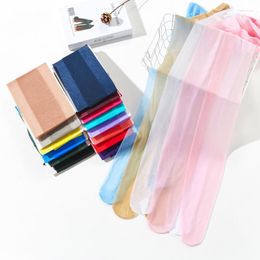 Damen-Socken, japanische Sexy, interessante Farben, Strümpfe, Damen-Anti-Haft-Transparente Candy-Strumpfhose, ultradünne, kerngesponnene Seide