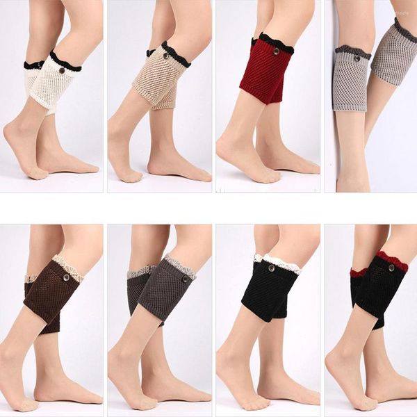 Femmes Chaussettes Lady Tricoté Fille Guêtres Beenwarmers Impression Casual Automne Hiver Femme Wrap Jambes Chaussette Chaude Chaussures Accessoire