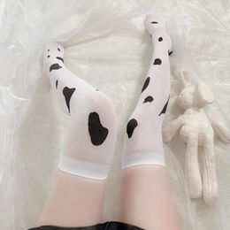 Vrouwen Sokken Lolita Stijl Kousen Sexy Ondergoed Zoete Witte Kousen Over Knie Hoge Kous Voor Meisje Geschenken Calcetines De la Mujer