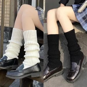 Vrouwen Sokken Lange 2024 Hoop Vrouwen Gebreide Lolita Cover Manchetten Arm Winter Boot Voet Warmer Gehaakte Herfst Wol