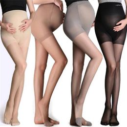 Vrouwen sokken zwangerschapspunt panty sexy zwangere elastische mode