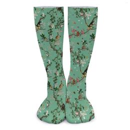 Calcetines de mujer Monkey World, medias Kawaii con estampado Floral, calidad para hombre, para correr, diseño de otoño, antideslizantes