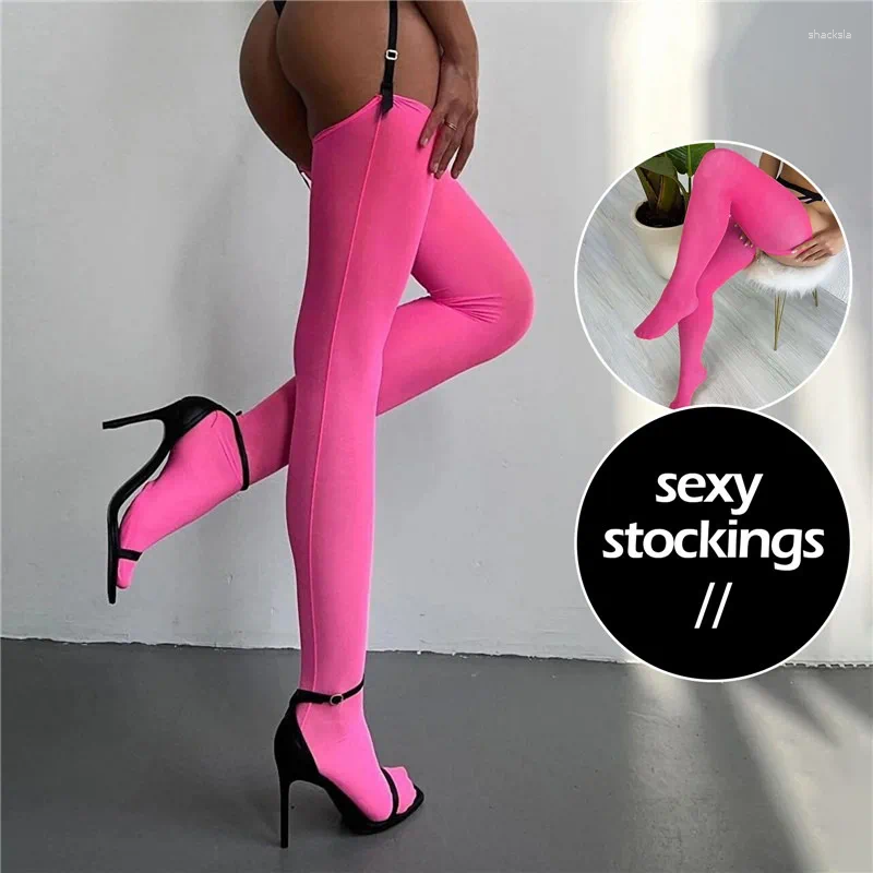 Women Socks Multi-color Stockings Boundless Thigh High Sexy Comfortable Soft Women's Long Medias De Mujer