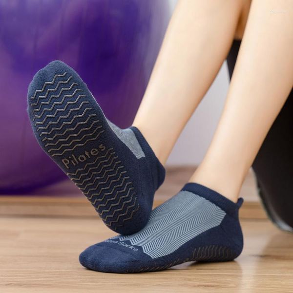 Chaussettes professionnelles pour femmes, Pilates, antidérapantes, respirantes, Yoga, Fitness, sport, danse, Ballet, pour salle