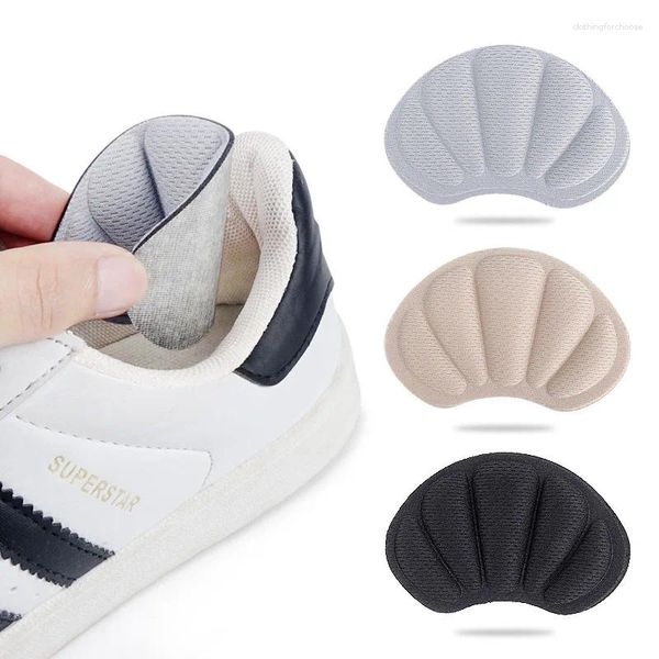 Calcetines de mujer Almohadillas protectoras Inserciones de zapatos para tallas Empuñaduras Parche para aliviar el talón Plantillas reductoras de dolor Zapatillas de deporte Liner Etiqueta para correr