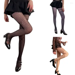 Vrouwensokken sexy pure visnet kanten lagere patchwork panty esthetische asymmetrisch patroon panty's bodem leggings kousen