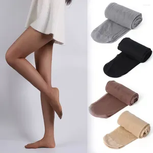 Chaussettes de femmes Sexy Femme Tents de la femme Stocking Pantes Pantyhose Long Stockings 4 Couleurs