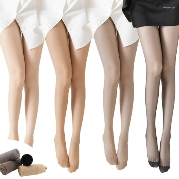 Femmes chaussettes de couleur collants collants d'été résistants à la déchirure anti-cote de crochet collants berceaux noirs respirants minces ultra minces leggings