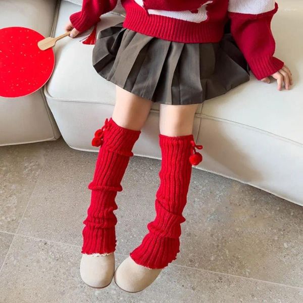 Chaussettes de femmes Couleur solide jk décontracté lolita nylon tricot couvercle pied harajuku rouge dame