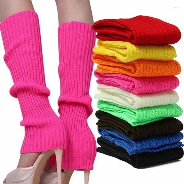 Calcetines de mujer Estilo Rodilla Calentadores de punto Bota Gings Regalo Multicolor Alta Moda Suelta S Pierna Medias Cálido Invierno