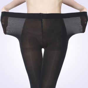 Vrouwen sokken Viianles panty pure mesh panty's kekeling kousen sexy strakke super elastische magische kousen naadloos zwart dunne