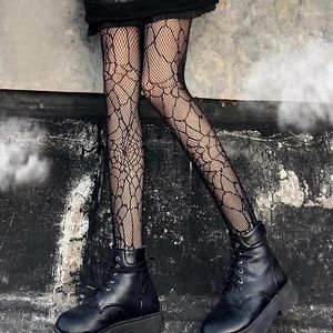 Vrouwen Sokken Dames Lolita Netkousen Kant Leuke Sexy Panty Broek Meisje Punk Panty Gothic Retro Spinnenweb