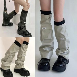 Femmes chaussettes pour femmes puathers leghers à manches longues pour adultes chauds pour adultes botter streetwear décontracté