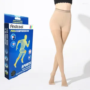 Vrouwen Sokken YISHENG Medische Compressie Panty Spataderen Panty Voor Zomer 15-20mmHg