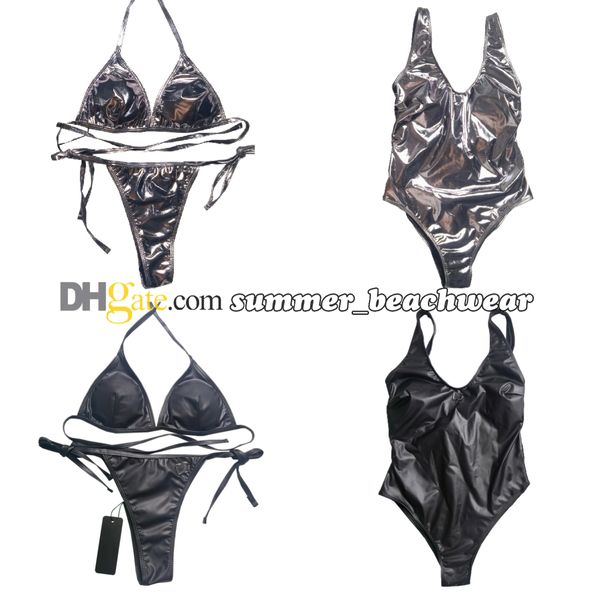 Femmes maillot de bain à découpe maillot de bain deux pièces maillot de bain sexy licou ensemble de bikini concepteur maillots de bain de printemps chaud