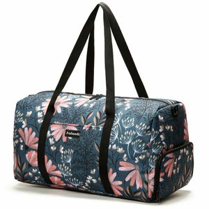 Femmes Sport Gym Sac En Plein Air Oxford Fleur Sac À Main Sac À Bandoulière Grand Loisirs Voyage Bagages Sac Q0705