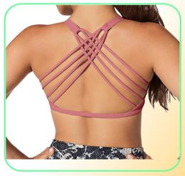 Dames sport beha shirts yoga gym vest 47 push up fitness tops sexy ondergoed lady tops shake proof verstelbare riem bra7335998