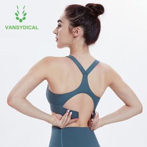 Femmes Sports Yoga Soutien-gorge Haute résistance à l'encontre Sous-vêtement Sous-vêtements Sexy Push Up Gym entraînement Entraînement Réglable Boucle Vêtements