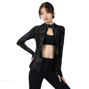 Vêtements de sport pour femmes Zipper Quick Dry Sport Jacket Outwear Yoga Gym Professional polyester Snow running clothing top