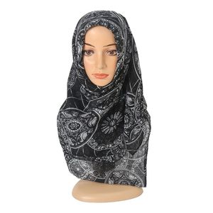 Dames Lente Herfst Bandanas Sjaal Mode Balinese Sjaals Sjaals en Wraps Lady Foulard Bloem Hijab Stoles Groothandel