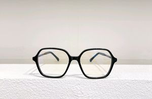 Femmes lunettes carrées monture de lunettes noir lentille claire cadre optique mode lunettes de soleil montures