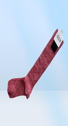 Femmes Stocking Designer Girl Lady Socks Stocks Knee Streets Fashion High Quality Streets confortables LEG8861847